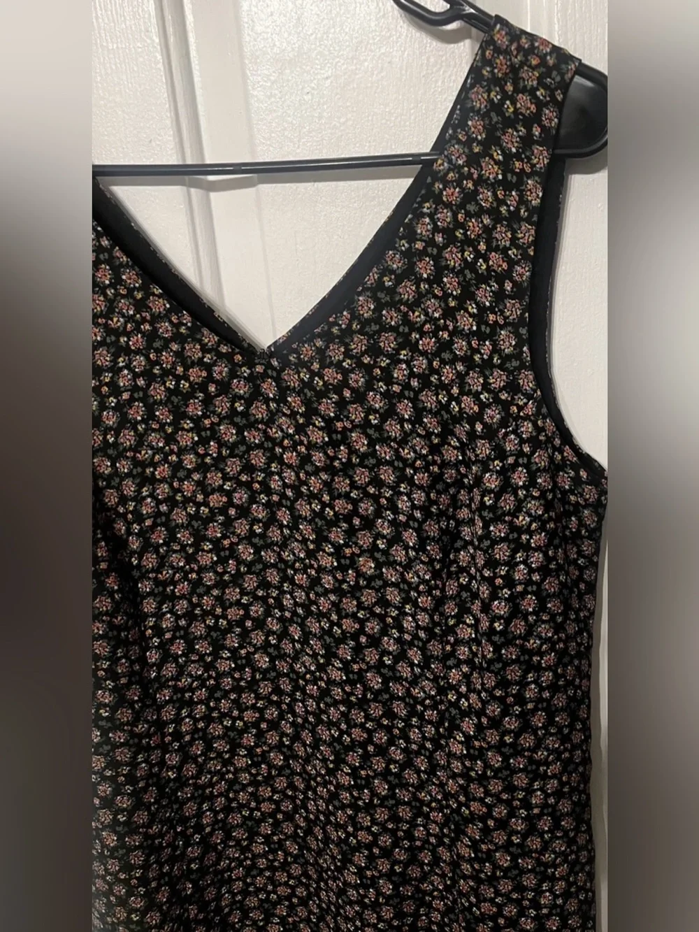 Danny & Nicole Women’s Vintage 90’s Ditsy Floral Print Sleeveless Summer Dress